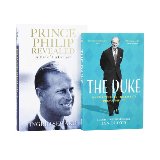 Prince Philip Revealed: A Man of His Century and The Duke: 100 Chapters in the Life of Prince Philip 2 Books Collection Set - Hardcover