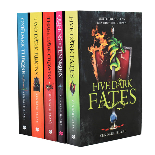 Three Dark Crowns Series Books 1 - 5 Collection Set by Kendare Blake – Age 12 years and up - Paperback