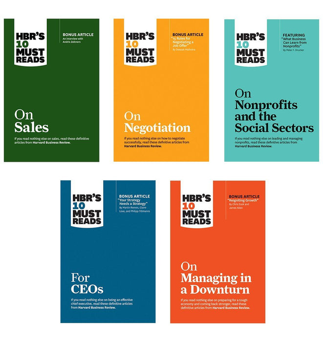 HBR's 10 Must Reads for Sales and Marketing Collection 5 Books - Non-Fiction - Paperback
