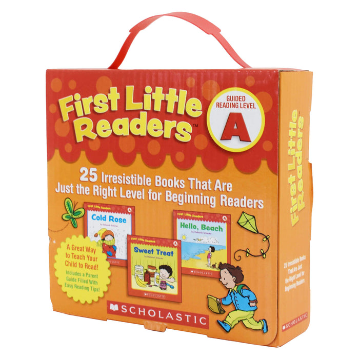 First Little Readers: Guided Reading Level - A (Parent Pack) 25 Books Box Set By Deborah Schecter - Ages 0-5 - Paperback