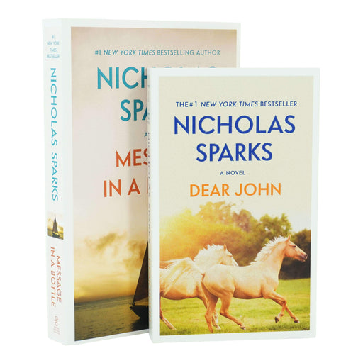 Nicholas Sparks Collection 2 Books Set (Dear John, Message In A Bottle) - Adult - Paperback