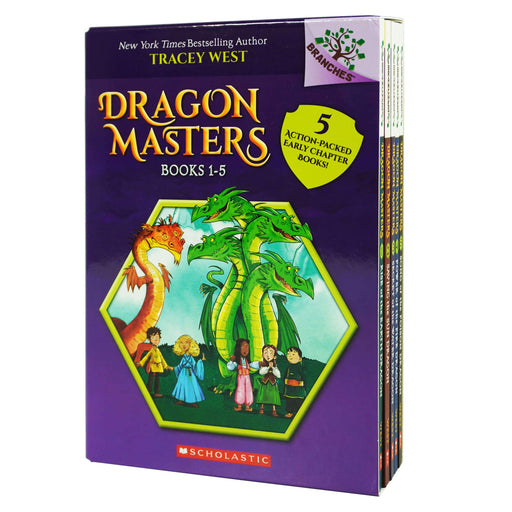 Dragon Masters Series Books 1-5 Collection By Tracey West - Ages 6-9 - Paperback