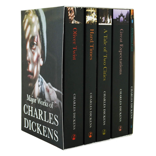 Major Works of Charles Dickens 5 Books Box Set Collection - Adult - Paperback