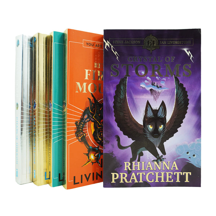 Fighting Fantasy RPG Books 11-15 Collection Set - Ages 9-14 - Paperback