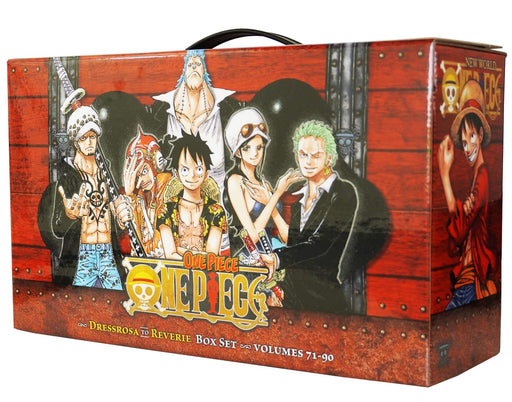 One Piece by Eiichiro Oda Box Set 4: Dressrosa to Reverie (Vol. 71-90) 20 Books - Ages 14+ - Paperback