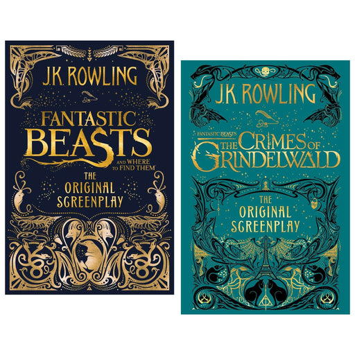 Fantastic Beasts: The Original Screenplay Series 2 Books Collection Set by J.K. Rowling - Age 12-15 - Paperback