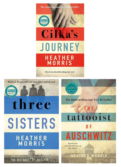 The Tattooist of Auschwitz By Heather Morris 3 Books Collection Set - Fiction - Paperback