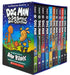 Dog Man 1-10: The Supa Buddies Mega Collection by Dav Pilkey 10 Books Box Set - Ages 6-12 - Hardback