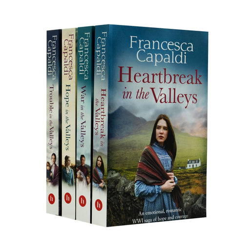 Damaged - Wartime in the Valleys Series By Francesca Capaldi 4 Books Collection Set - Ages 16 years and up - Paperback - T 55