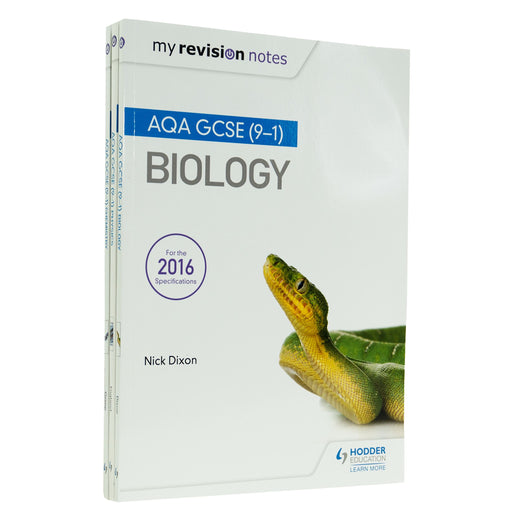 My Revision Notes: AQA GCSE (9-1) Biology, Physics & Chemistry 3 Books Collection Set - Ages 14-16 - Paperback