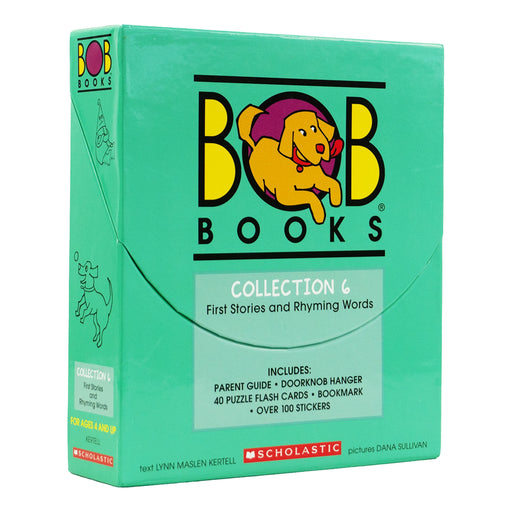 Bob Books-Collection 6, First Stories and Rhyming Words - Ages 5+ - Paperback