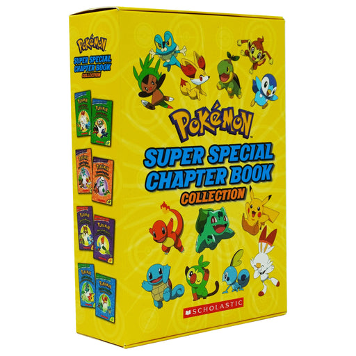 Pokemon Super Special Character 4 Book Collection Box Set - Ages 7-10 - Paperback