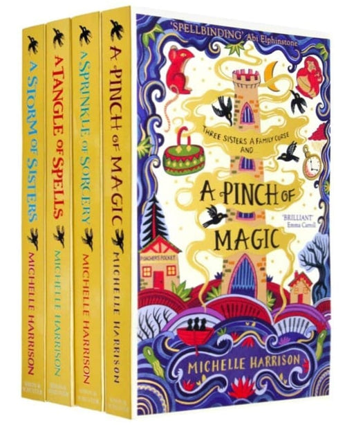A Pinch of Magic Adventure By Michelle Harrison 4 Books Collection Set - Ages 8+ - Paperback