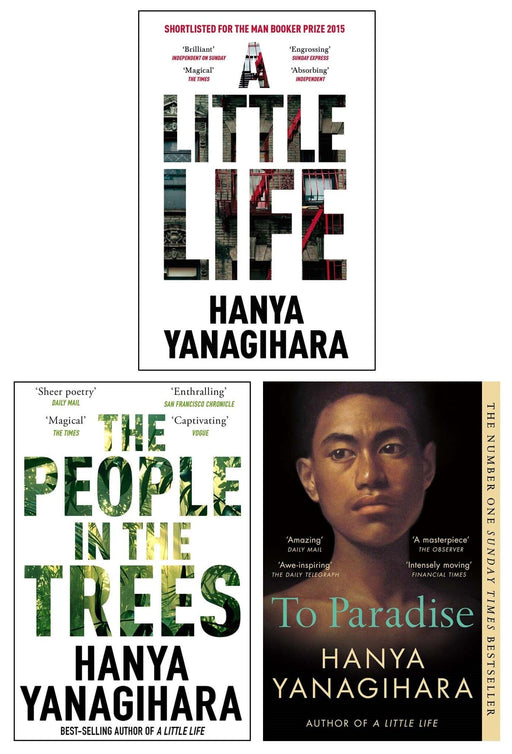 A Little Life by Hanya Yanagihara 3 Books Collection Set - Fiction - Paperback
