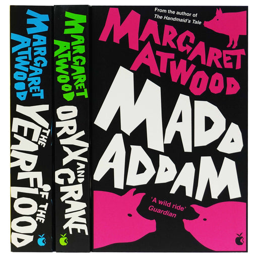 Maddaddam Trilogy By Margaret Atwood 3 Books Collection Set - Fiction - Paperback