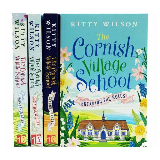 The Cornish Village School Series by Kitty Wilson 4 Books Collection Set - Fiction - Paperback