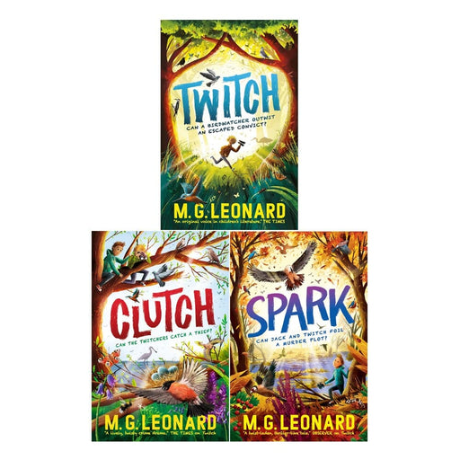 The Twitchers Series by M. G. Leonard: 3 Books Collection Set - Ages 8-13 - Paperback