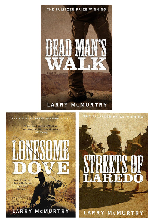 Lonesome Dove Series By Larry McMurtry 3 Books Collection - Fiction - Paperback