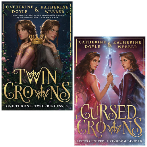 Twin Crowns Series By Katherine Webber and Catherine Doyle 2 Books Collection Set - Ages 13+ - Paperback