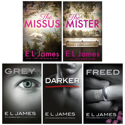 E L James 5 Books Collection Set - Fiction - Paperback