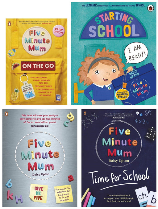 Five Minute Mum By Daisy Upton 4 Books Collection Set - Non-Fiction - Paperback