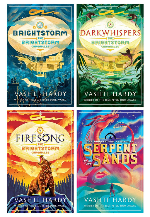 The Brightstorm Chronicles Series By Vashti Hardy 4 Books Collection Set - Ages 8-12 - Paperback