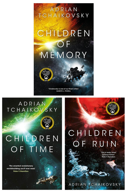 Children of Time Series By Adrian Tchaikovsky 3 Books Collection Set - Fiction - Paperback