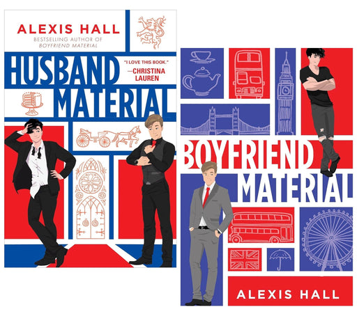 Boyfriend Material Series By Alexis Hall 2 Books Collection Set - Fiction - Paperback