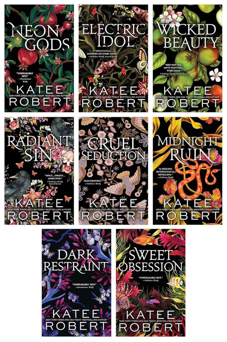 Dark Olympus Series By Katee Robert 8 Books Collection Set - Fiction - Paperback