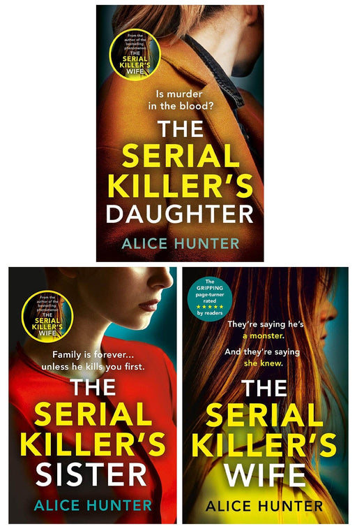 The Serial Killer Series By Alice Hunter 3 Books Collection Set - Fiction - Paperback
