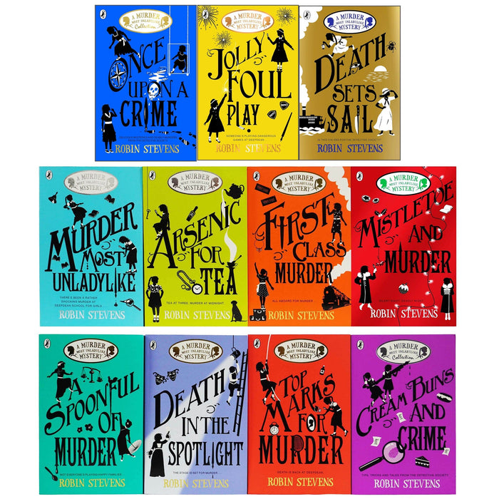 A Murder Most Unladylike By Robin Stevens 11 Books Collection Set - Ages 9+ - Paperback