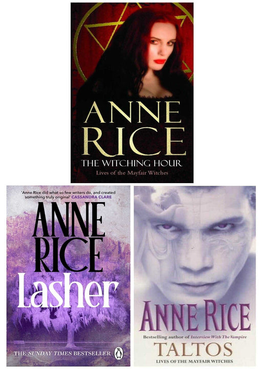 Lives of the Mayfair Witches Series by Anne Rice: 3 Books Collection Set - Fiction - Paperback