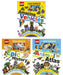 LEGO Amazing Vehicles, Animal Atlas & Epic History By Rona Skene 3 Books Collection Set - Ages 7-9 - Hardback