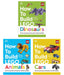 How to Build LEGO Cars, Dinosaurs & Animals by Jessica Farrell & Nate Dias 3 Books Collection Set - Ages 7-9 - Hardback