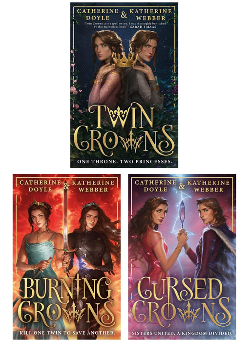 Twin Crowns Series By Katherine Webber and Catherine Doyle 3 Books Collection Set - Ages 13+ - Paperback