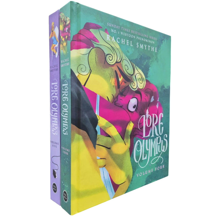 Lore Olympus by Rachel Smythe (Volume 4 & 5) illustrated 2 Books Collection Set - Ages 15+ - Hardback