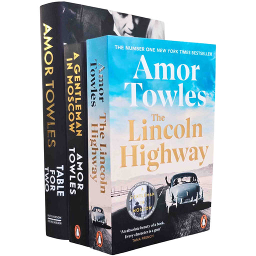 Amor Towles 3 Books Collection Set - Fiction - Paperback/Hardback