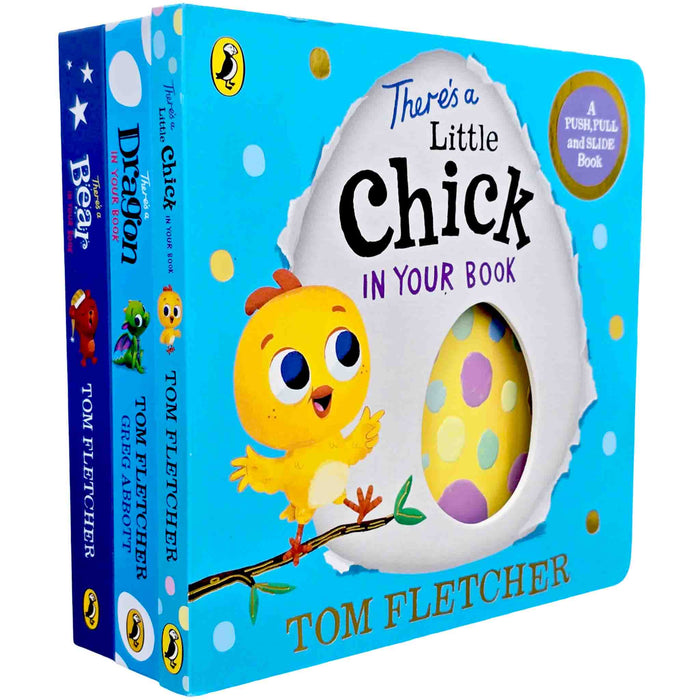Who's In Your Book? Series By Tom Fletcher 3 Picture Books Collection Set - Ages 2-6 - Board Book