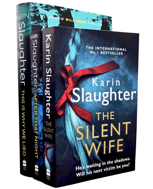 Will Trent Series By Karin Slaughter 3 Books Collection Set - Fiction - Paperback/Hardback