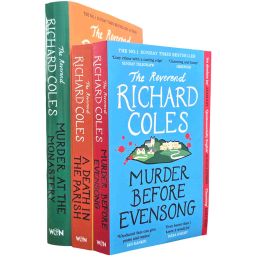 Canon Clement Mysteries By Reverend Richard Coles 3 Books Collection Set - Fiction - Paperback/Hardback