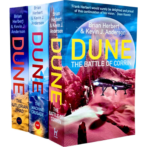 Legends of Dune Series by Brian Herbert & Kevin J Anderson 3 Books Collection Set - Fiction - Paperback