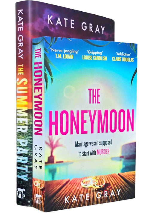 Kate Gray's The Summer Party & The Honeymoon 2 Books Collection Set - Fiction - Paperback/Hardback