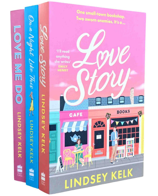 Lindsey Kelk's On a Night Like This, Love Me Do & Love Story 3 Books Collection Set - Fiction - Paperback