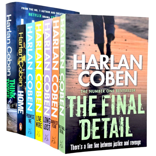 Myron Bolitar Series (Book 6-12) By Harlan Coben 7 Books Collection Set - Fiction - Paperback