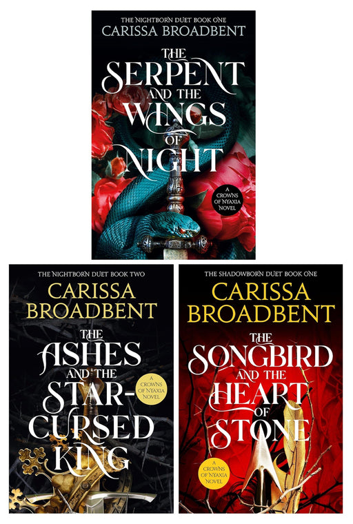 Crowns of Nyaxia Series By Carissa Broadbent 3 Books Collection Set - Fiction - Paperback
