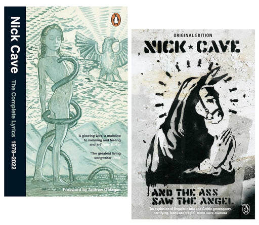 And the Ass Saw the Angel & The Complete Lyrics: By Nick Cave 2 Books Collection Set - Fiction - Paperback