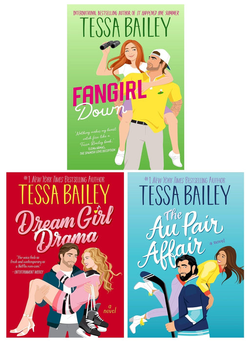 Big Shots Series By Tessa Bailey (Book 1-3) Collection 3 Books Set - Fiction- Paperback