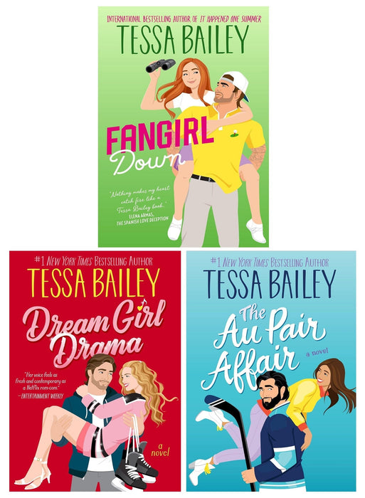 Big Shots Series By Tessa Bailey (Book 1-3) Collection 3 Books Set - Fiction- Paperback