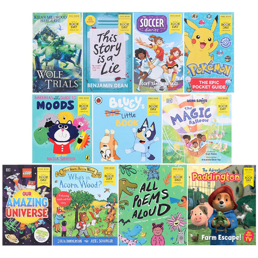 World Book Day 2025 Collection 11 Books Set - Ages 3-16 - Paperback