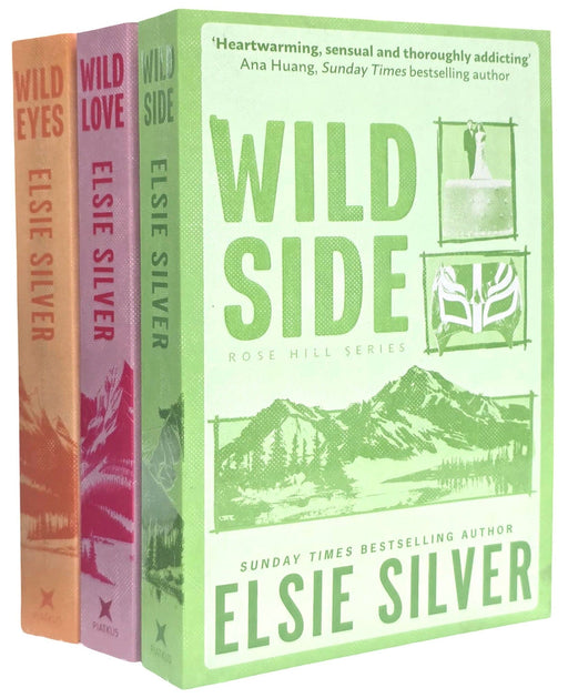 Rose Hill Series By Elsie Silver (Wild Love, Wild Eyes & Wild Side) 3 Books Collection Set - Fiction - Paperback